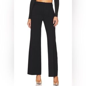 SPANX PerfectFit Ponte Wide Leg Pant in Classic Black- M